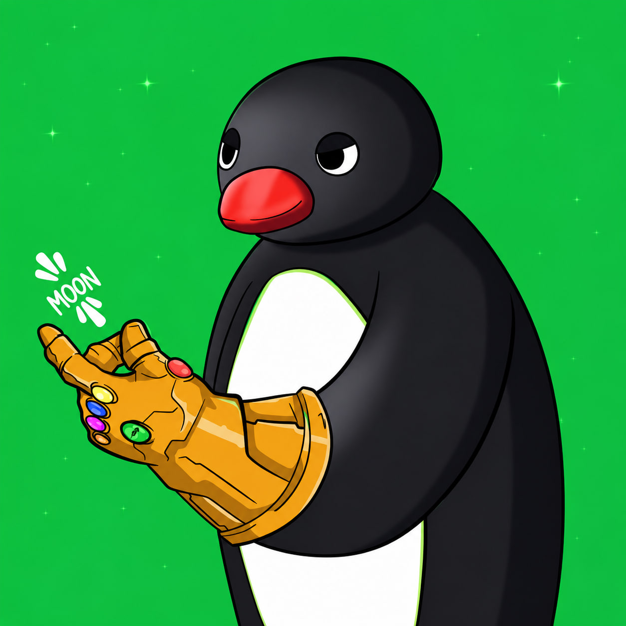 noot snapping with the infinity gauntlet